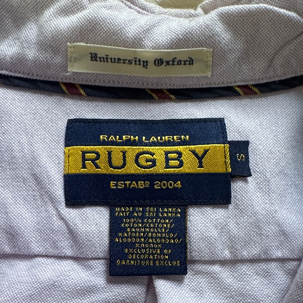 Rugby Ralph Lauren Lavender Button-Down Shirt - Picture 3 of 3